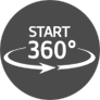 Open EV6 interior 360 view
