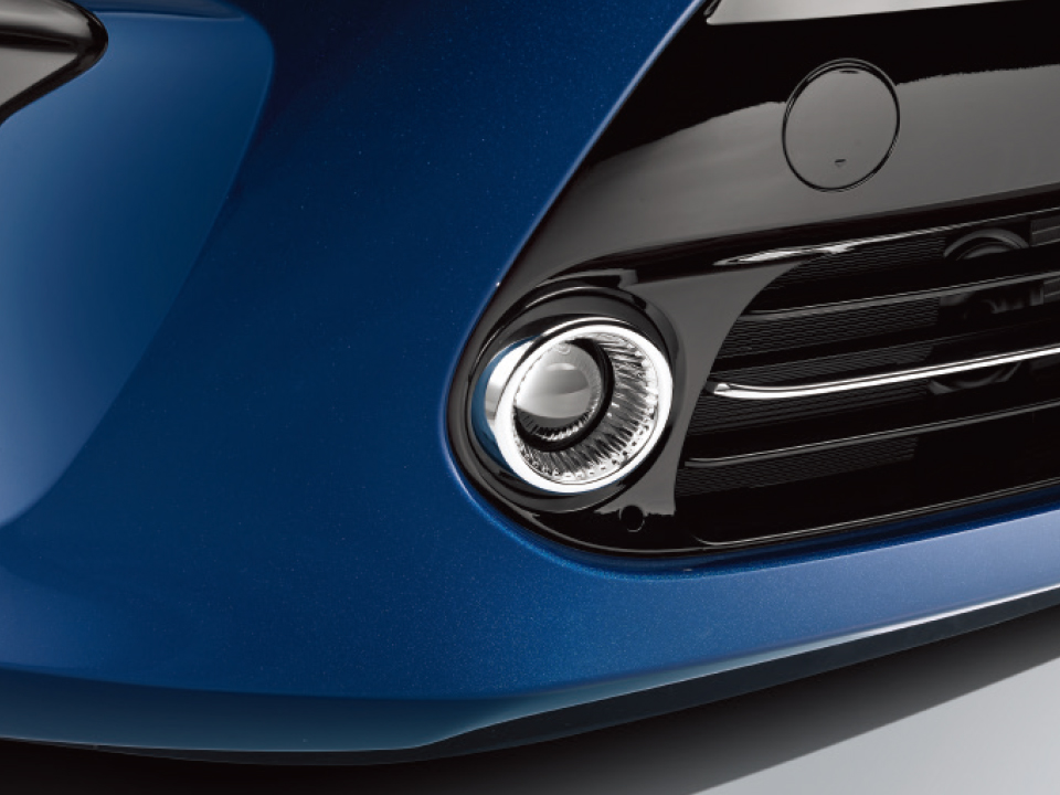 Projection fog lamps with DRL
